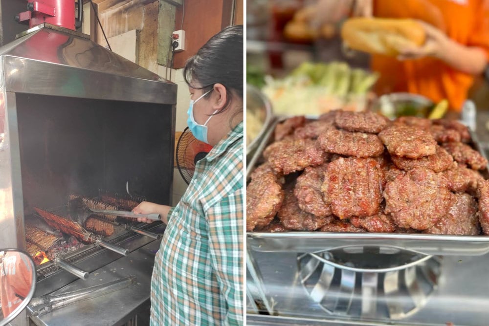 Fresh beef meatballs are marinated with a secret family recipe and grilled to a golden crisp over charcoal